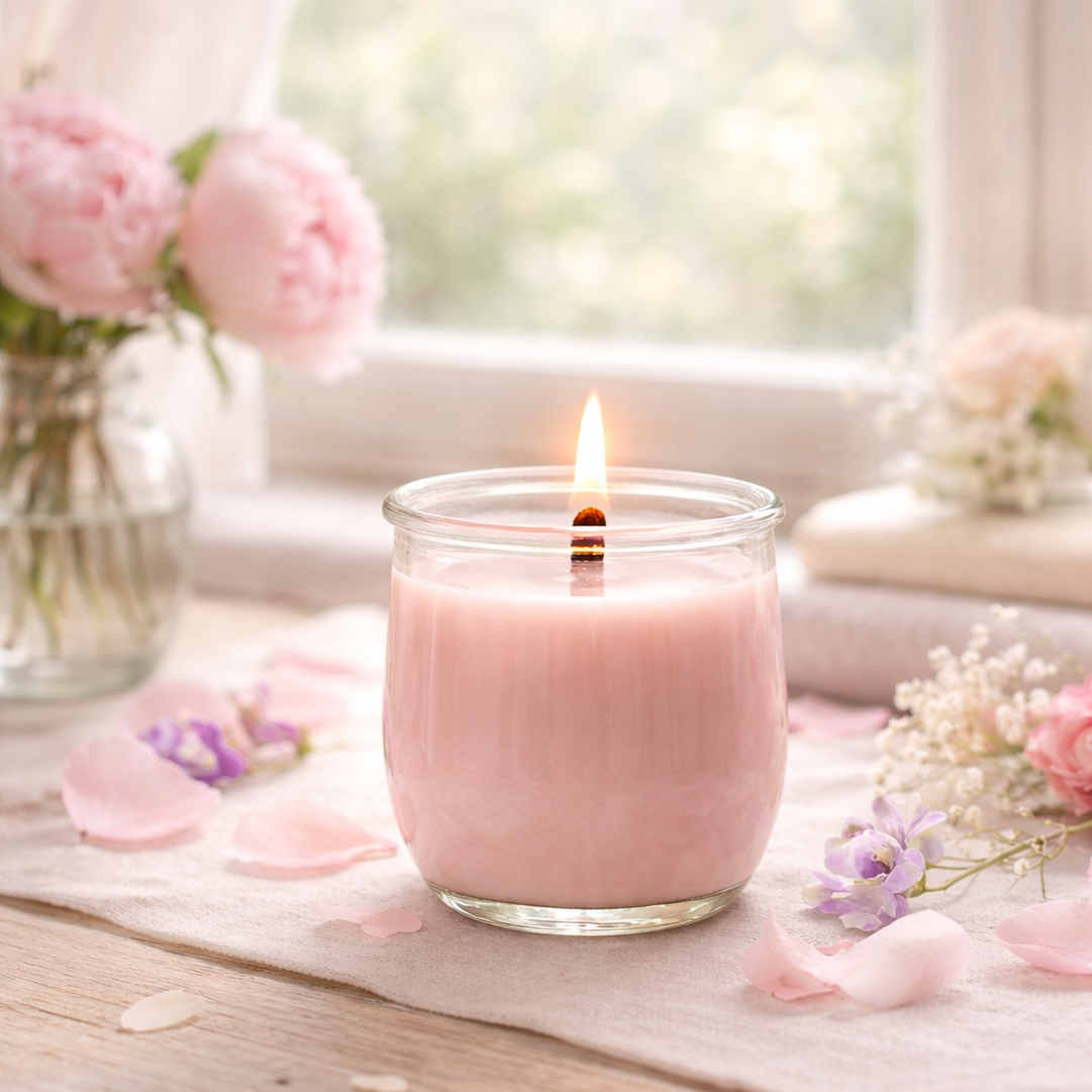 Blumige Duftkerzen – zarte Aromen für stille Momente