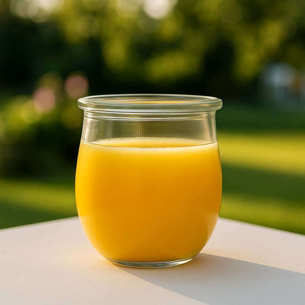 Citronella Duftkerze Groß | frisch, zitronig, perfekt für Sommerabende.