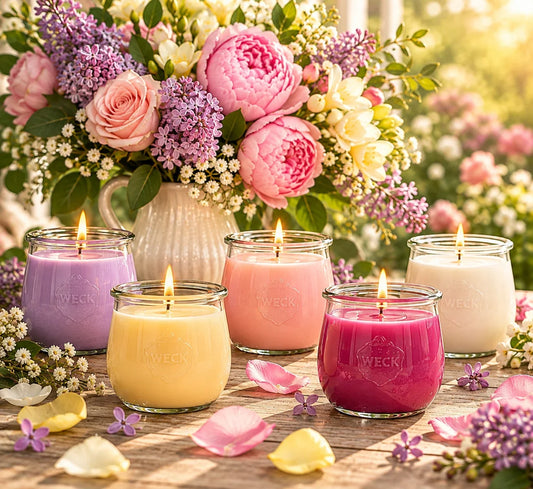 Duftkerzen – wie ein frischer Blumenstrauß