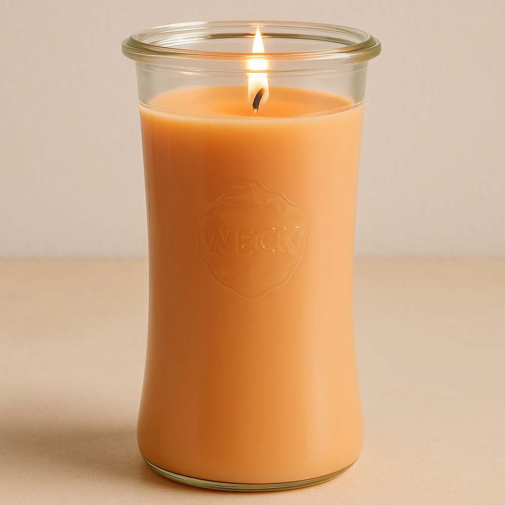 Hüttenzauber – XXL-Duftkerze im Weckglas
