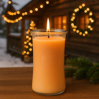 Hüttenzauber – XXL-Duftkerze im Weckglas