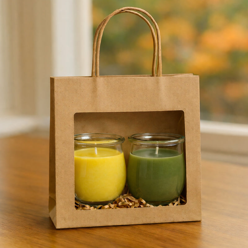 Sommerabend - Mini-Duftkerzen-Set (2× Mini) - CandleDeko