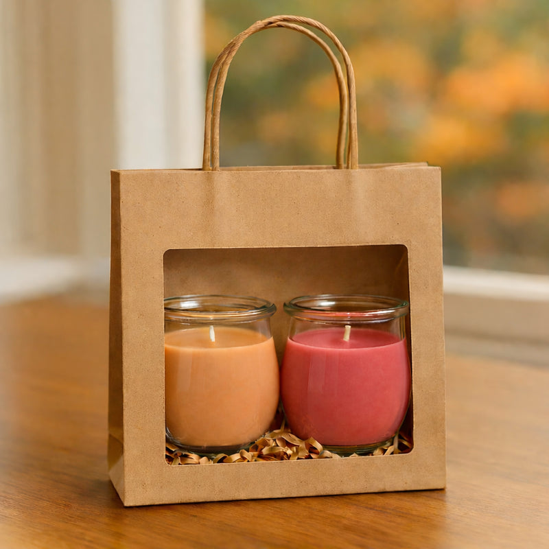 Fruchtige Sommerfreude -Mini Duftkerzenset (2x Mini)