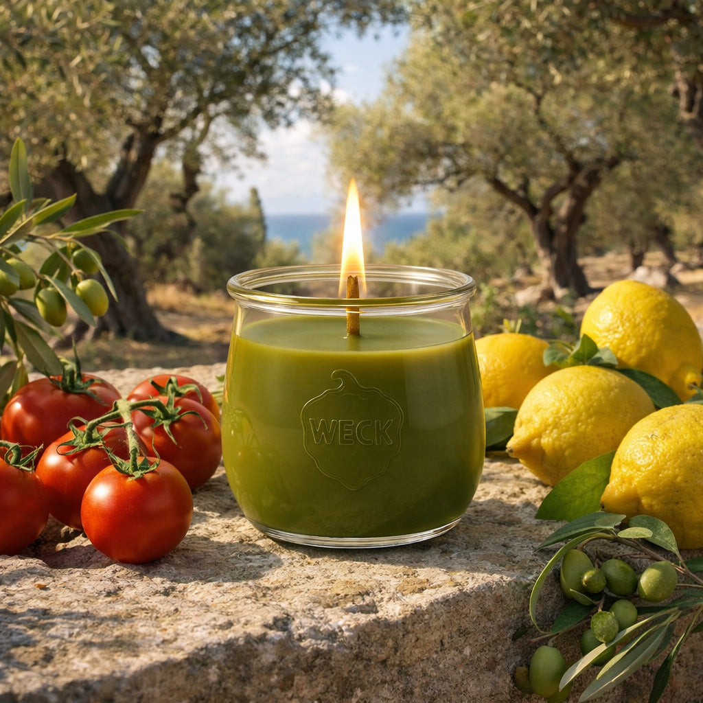 Toskanische Kräuter - Duftkerze - CandleDeko