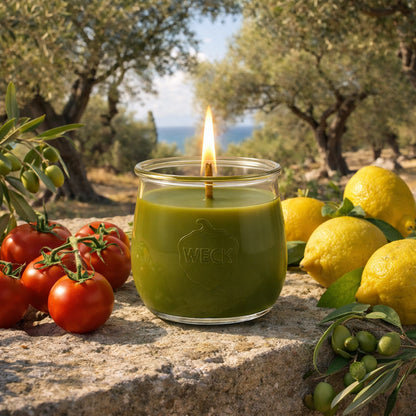 Toskanische Kräuter - Duftkerze - CandleDeko