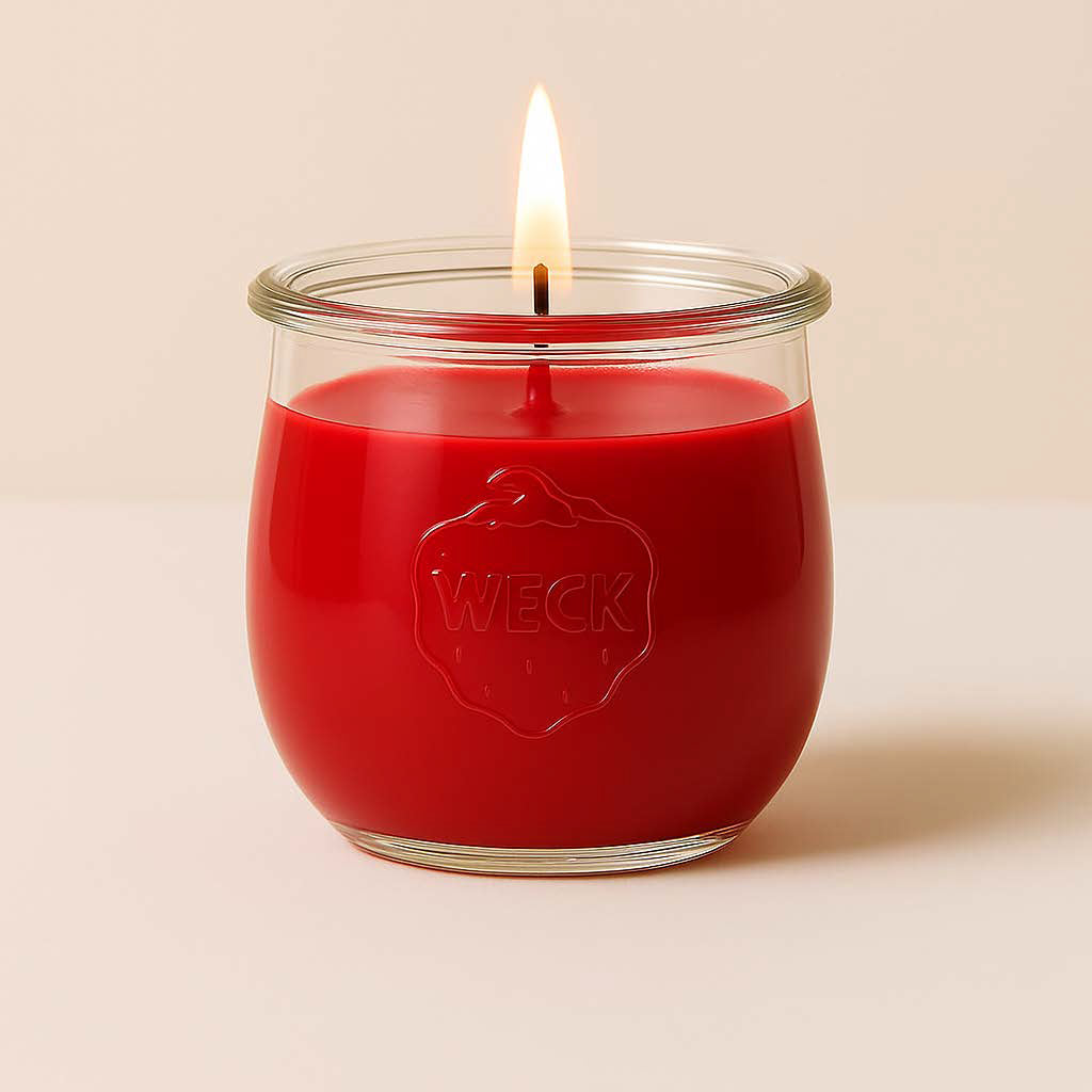 Duftkerze Winterbeeren – warmer, fruchtig-würziger Winterduft mit roten Beeren