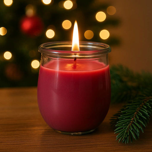 Glühwein - Duftkerze groß  – Weihnachtsstimmung pur - CandleDeko