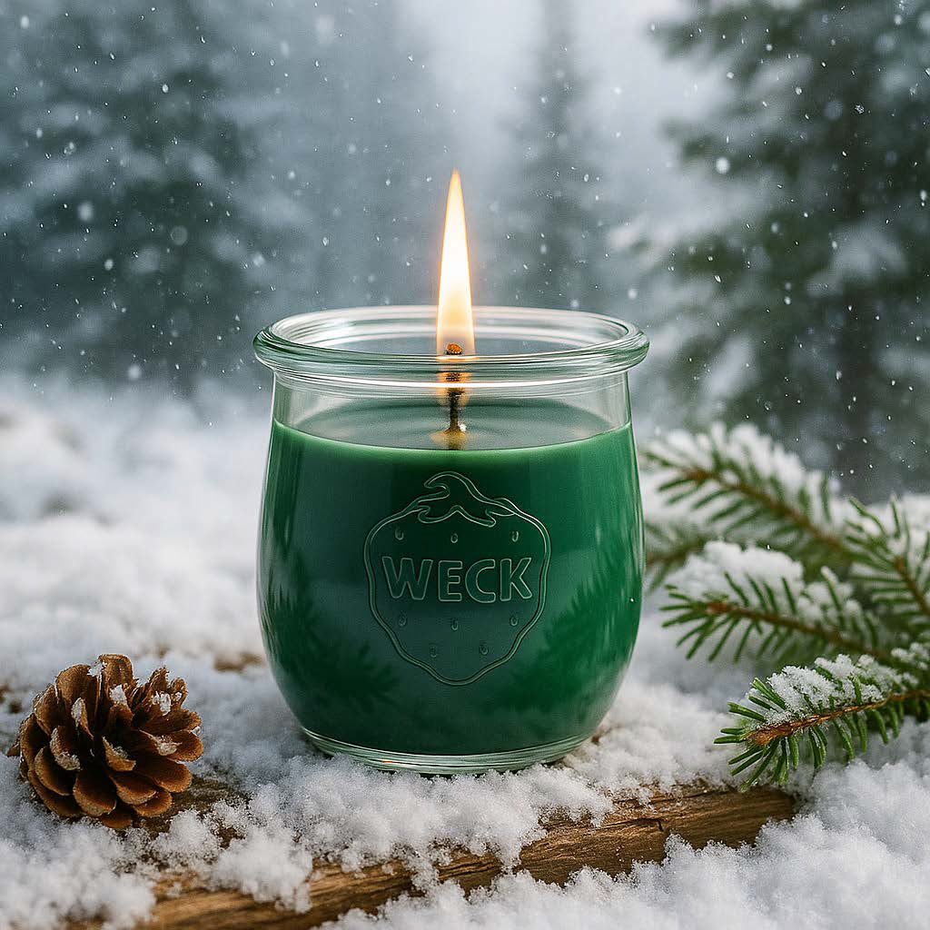 Tannenbaum - Duftkerze groß | Festliche Waldfrische
