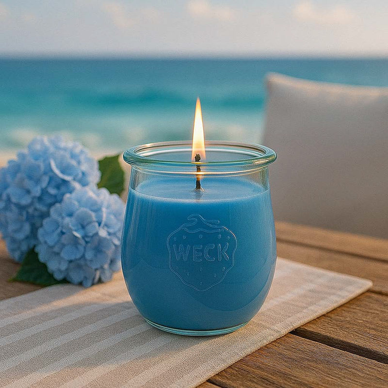 Duftkerze Meeresbrise – frischer, salziger Duft wie ein Spaziergang am Meer