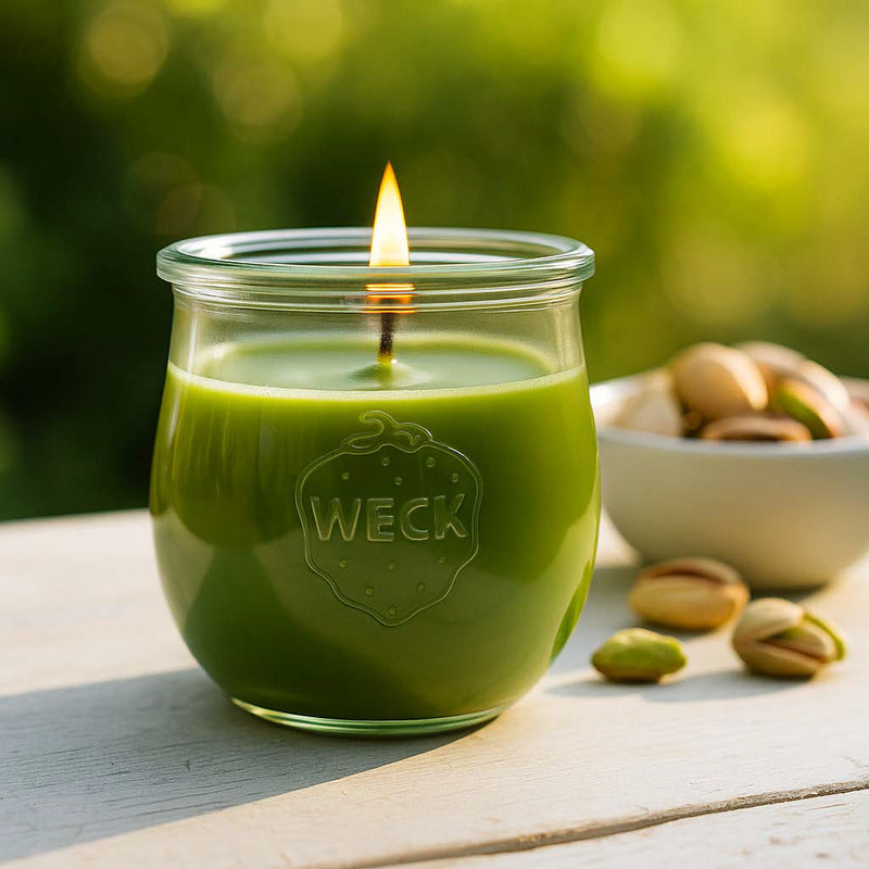 Pistazieneis - Duftkerze klassik | süßer Genussmoment | Candledeko