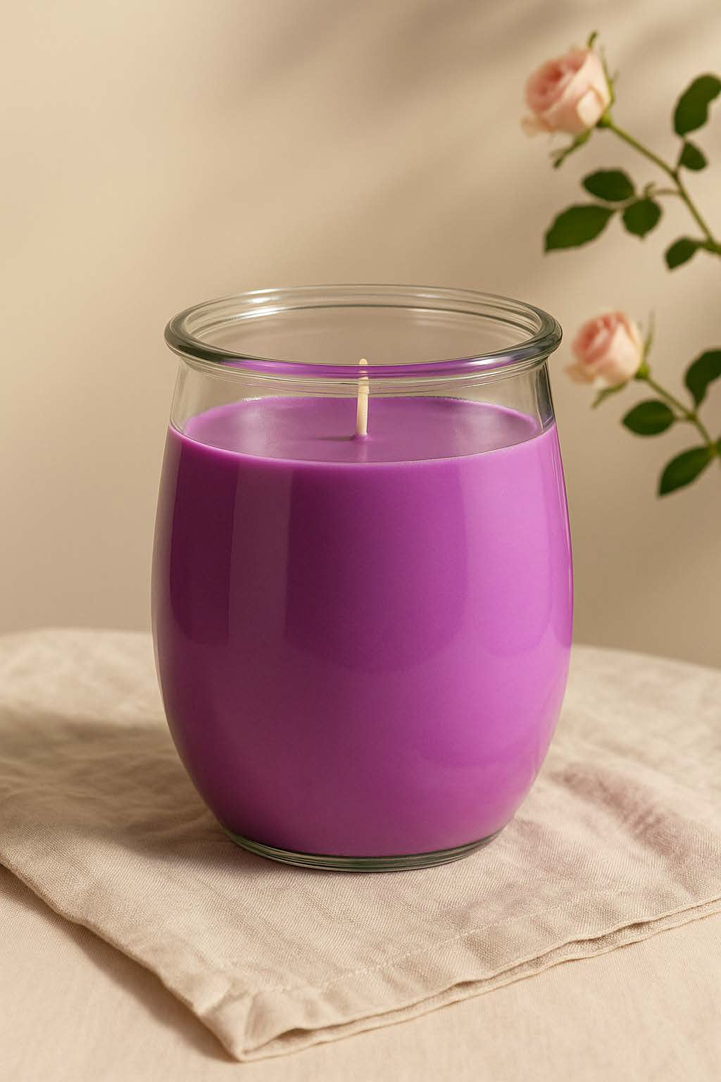 Rosenduft Duftkerze – Grande Edition | Rosenpracht für lange Momente CandleDeko